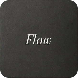 A Flow, matte black, seen from above