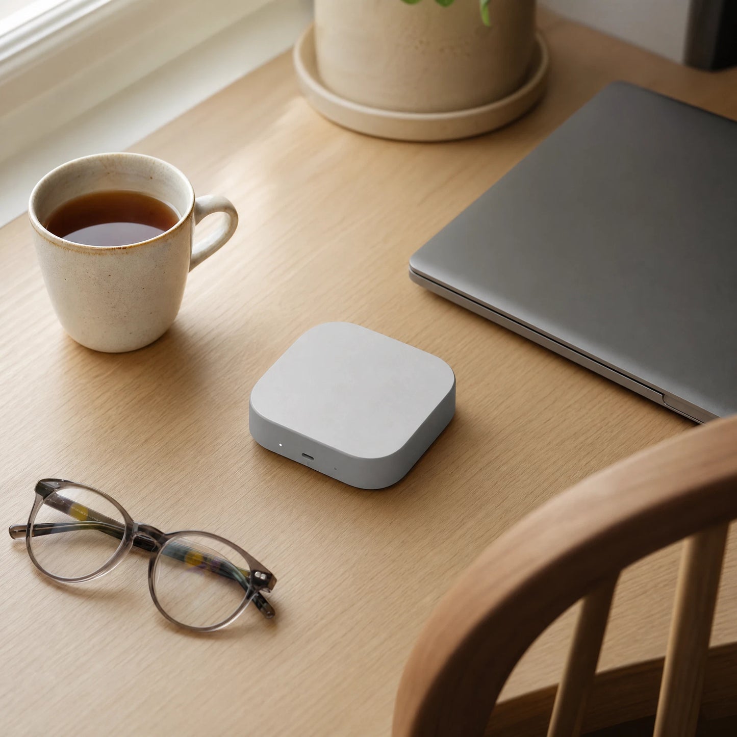 HabitTrack on a desk